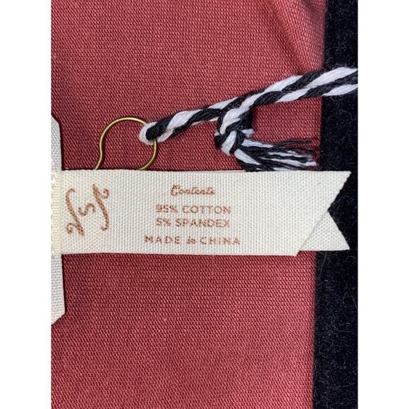 NWT Matilda Jane With Joanna Gaines Maxi Dress Small Burnt Red 3/4 Sleeve - Picture 7 of 8